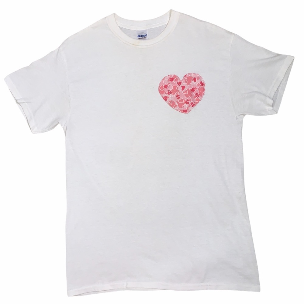Valentine Heart Shaped T shirt